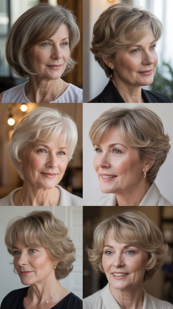 34 Glamorous Hairstyles for Older Women with Fine Hair Over 60 That Add Confidence