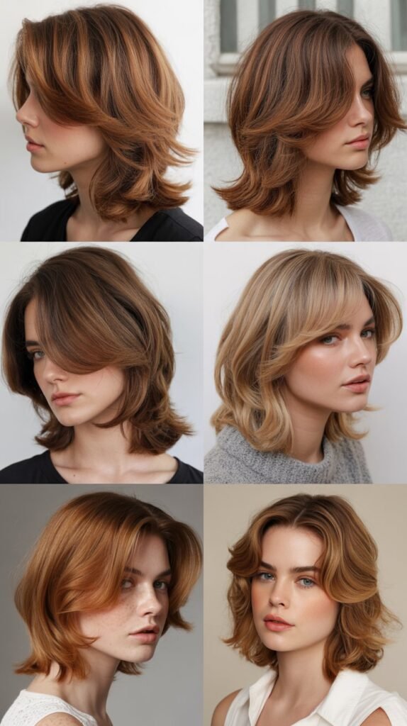 41 Most Beautiful Shoulder-Length Haircuts With Layers for Thick Hair