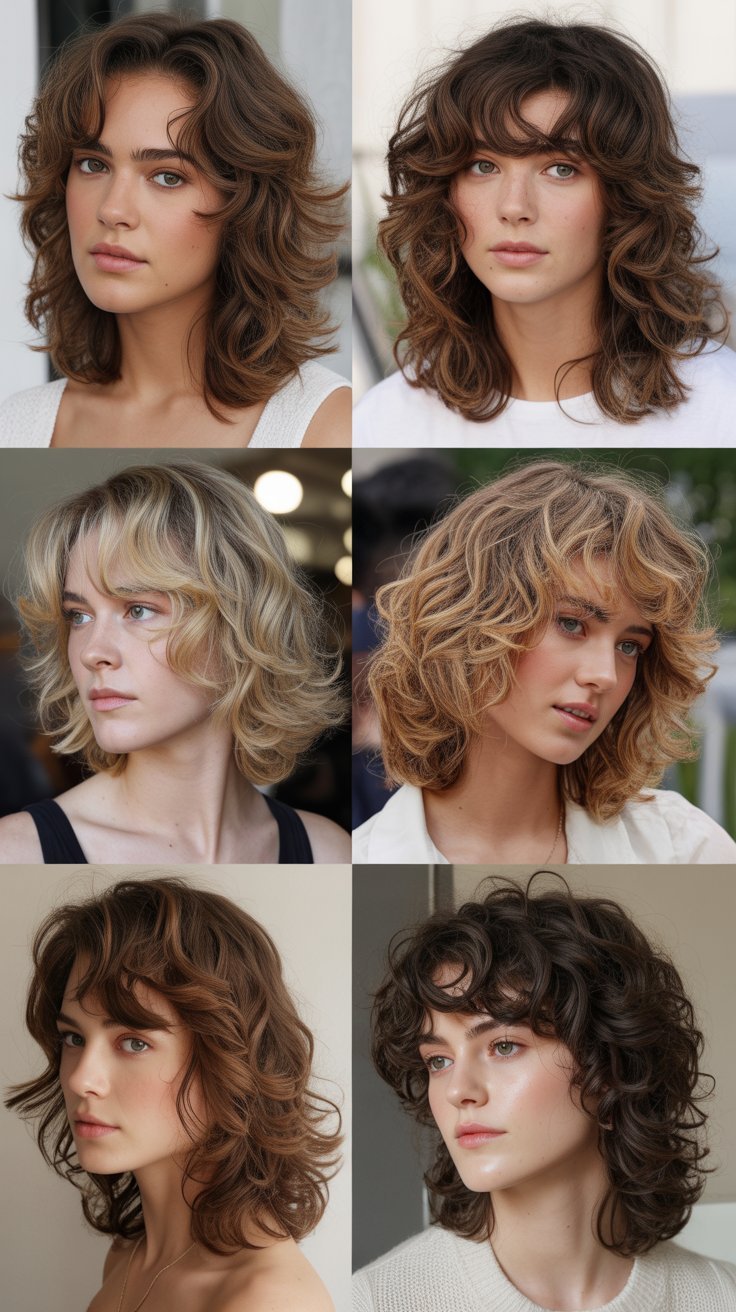 37 Gorgeous Shoulder-Length Layered Haircuts for Wavy Thick Hair