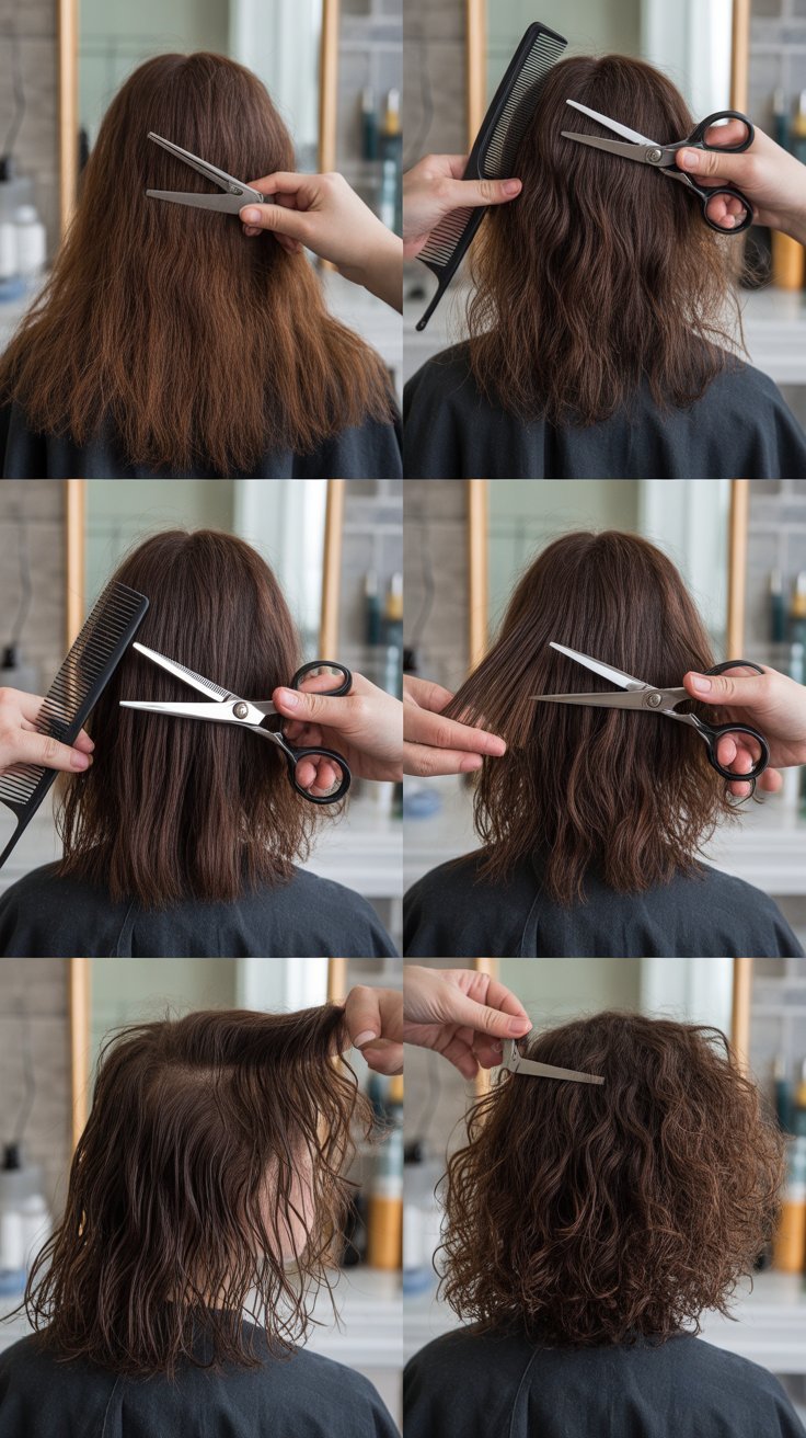 Step-by-Step DIY Shag Haircut for Beginners