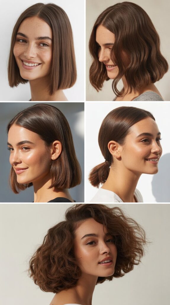 Classic Straight Long Bob