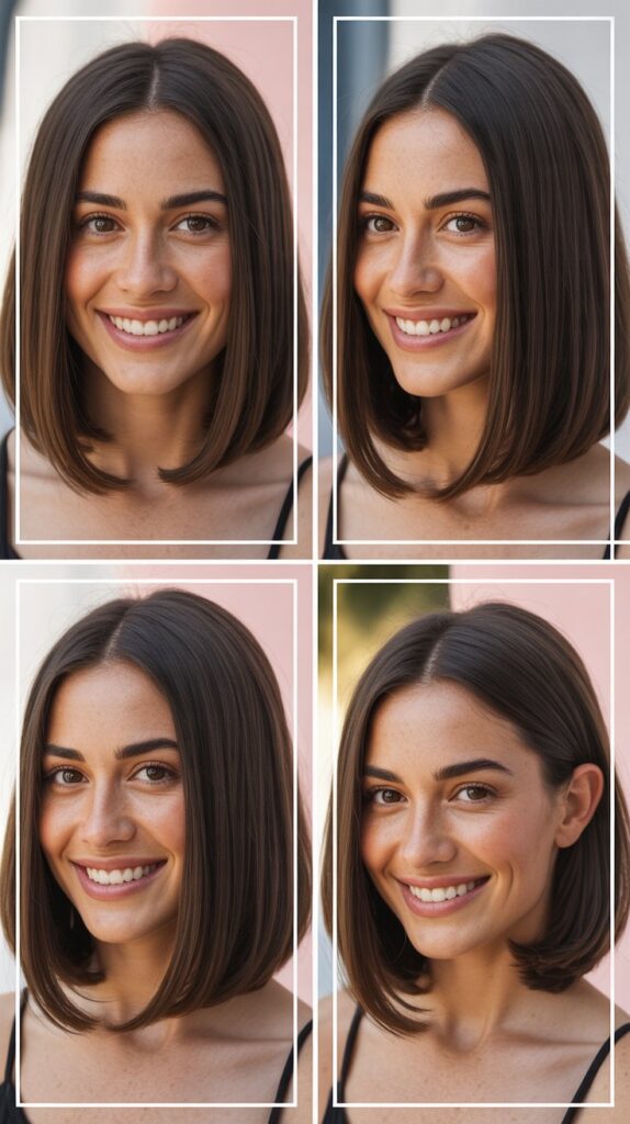 Sleek Straight Long Bob with Subtle Layers