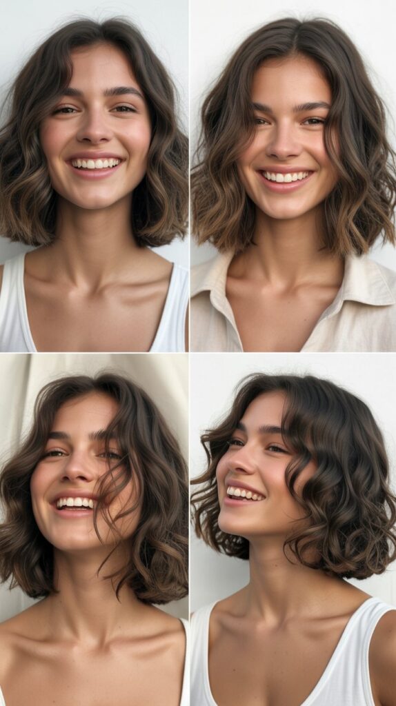 Effortless Air-Dried Long Bob