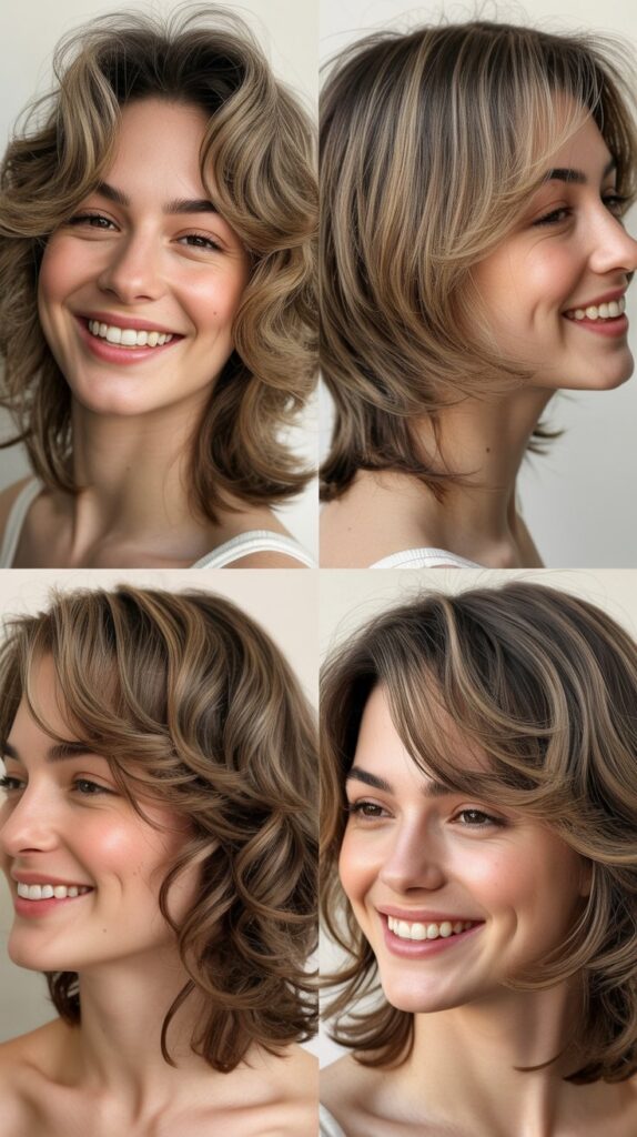 Soft Layered Cut for Fine Hair