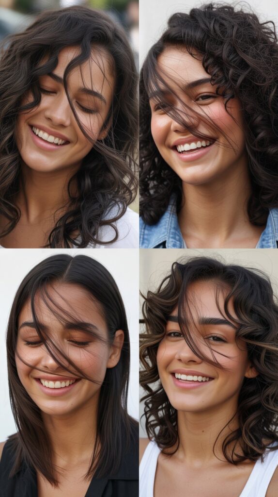  Waterfall Layers with Diagonal Face Framing