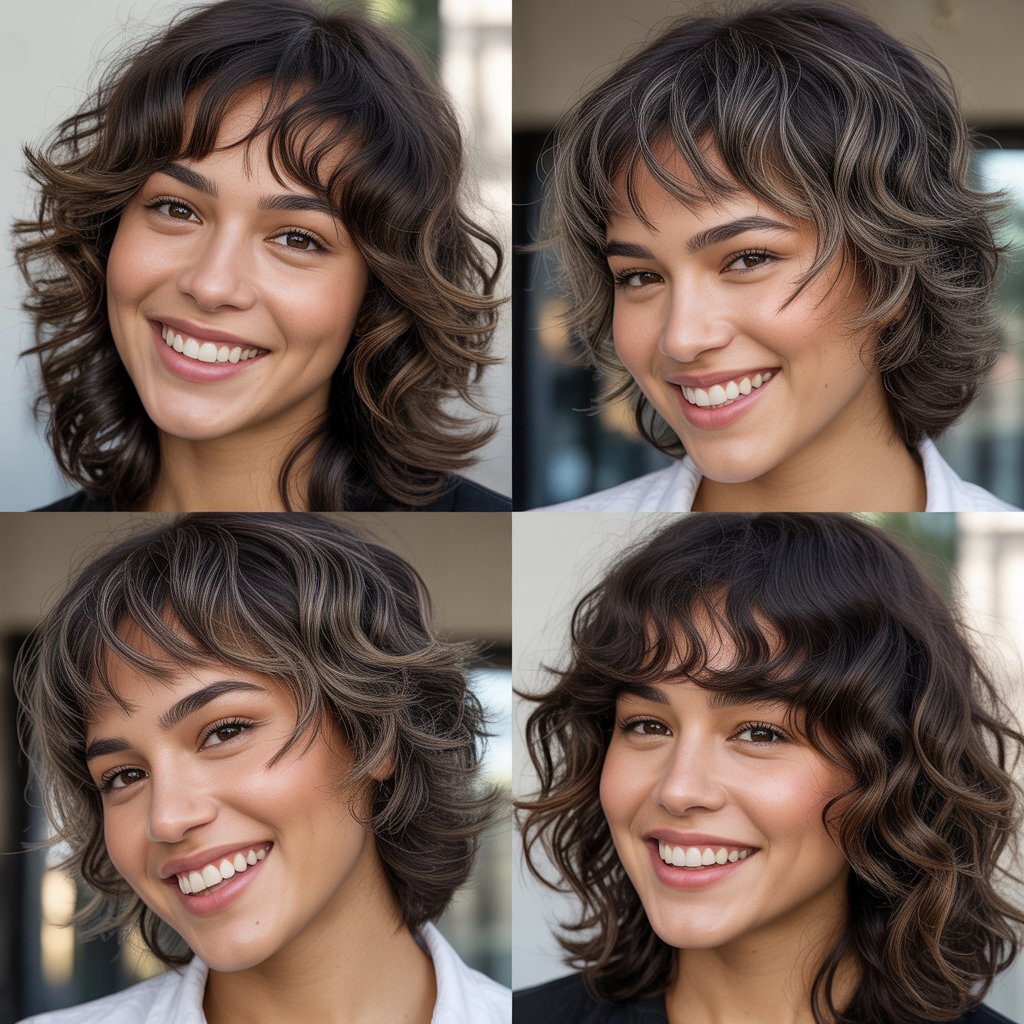  Shattered Layers with Edgy Bangs