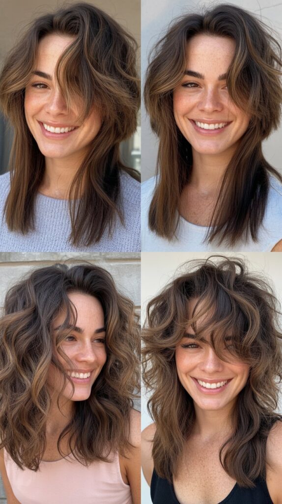  Wolf Cut with Shadow Root