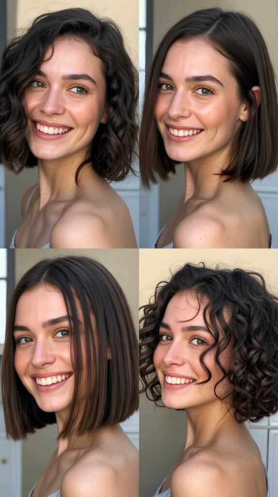  Volumized Crown Long Bob