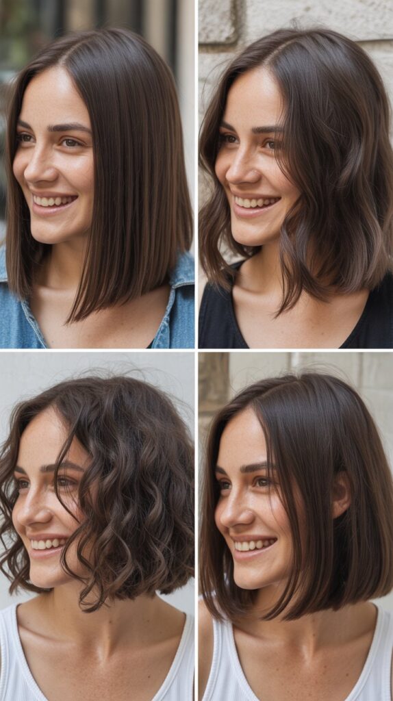 One-Length Long Bob
