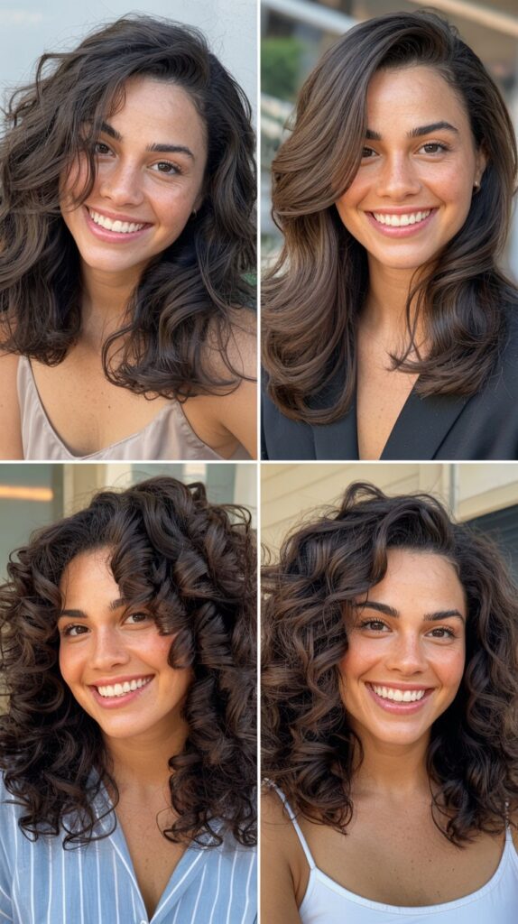 Round Face-Framing Layers