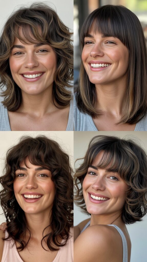  Modern Shag with Curtain Fringe