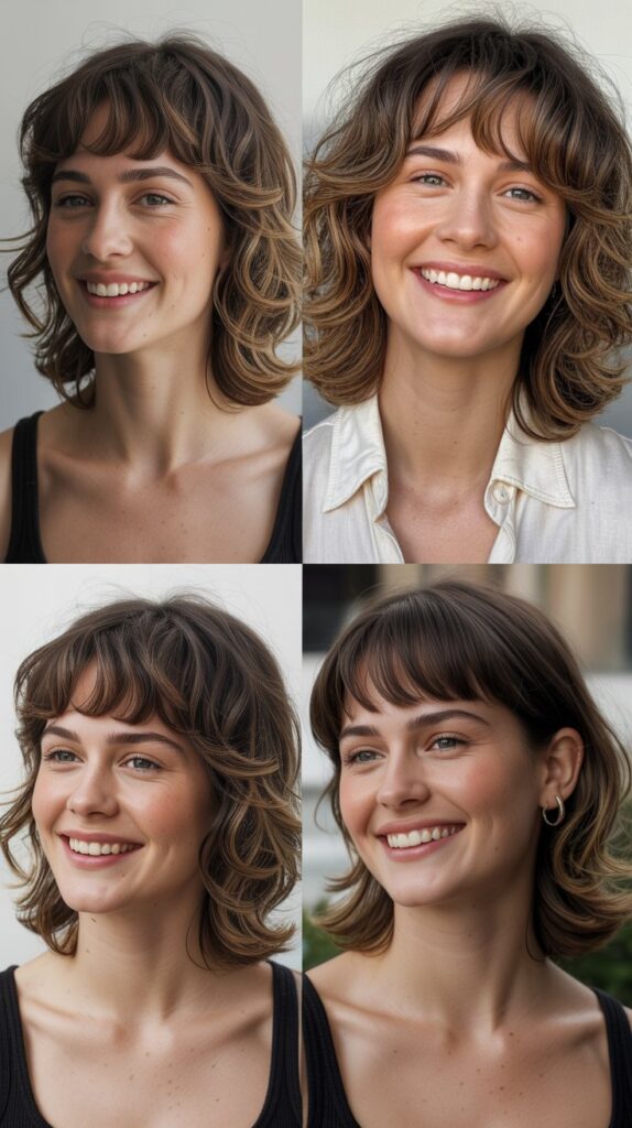 Soft Shag with Baby Bangs