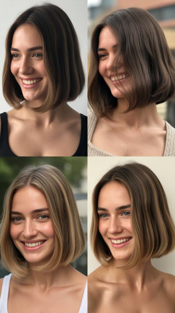 The Rounded Bob with Inward Curve