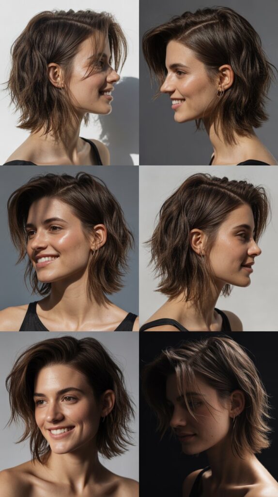 Piece-y Textured Lob