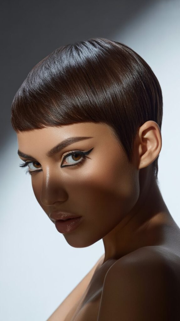 Sleek Polished Pixie