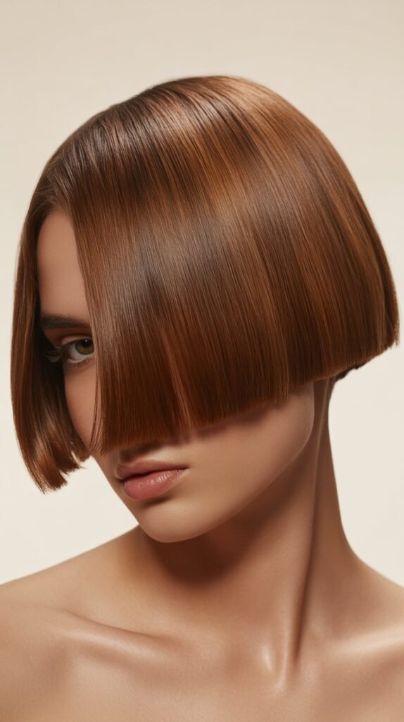 Classic Blunt French Bob