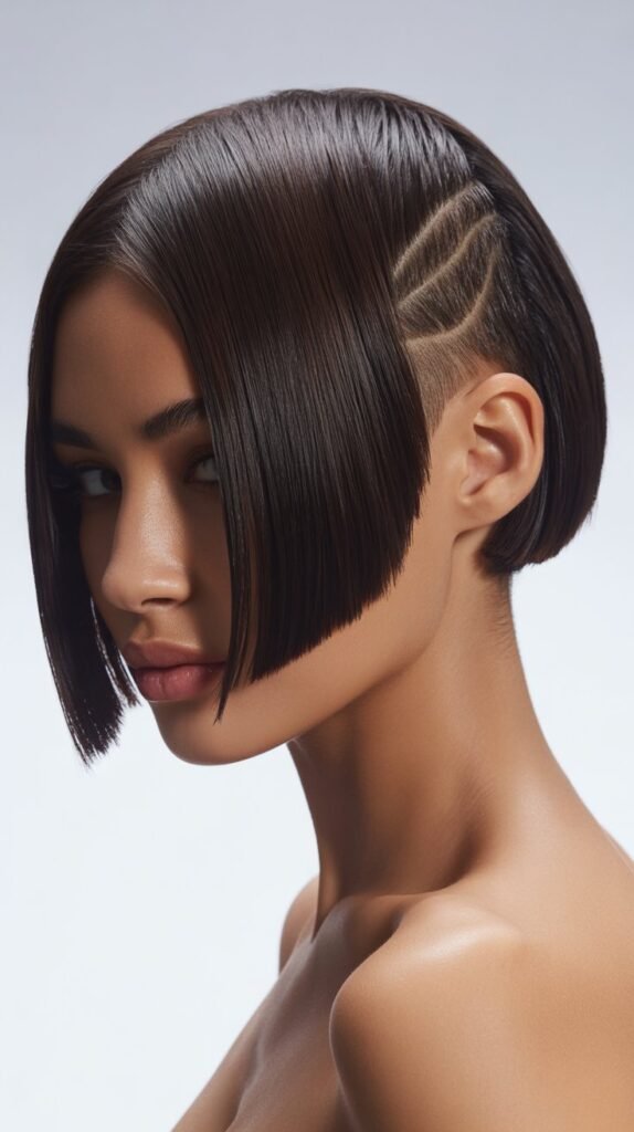 French Bob with Undercut