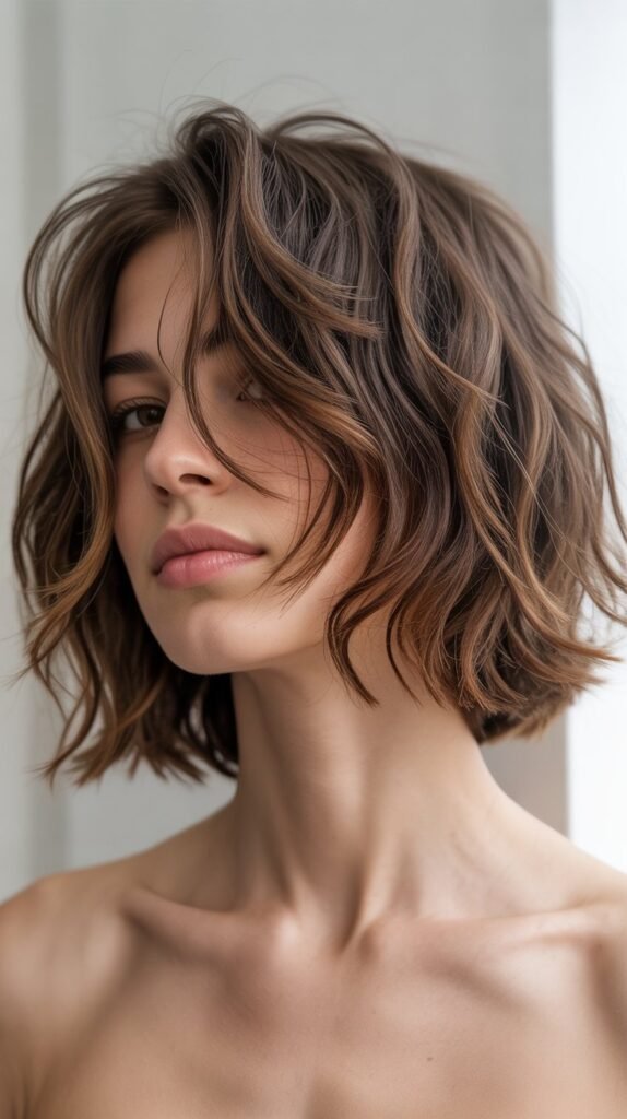Classic Messy French Bob