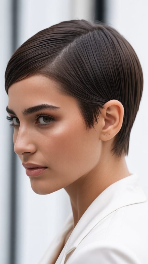 Sleek Polished Pixie