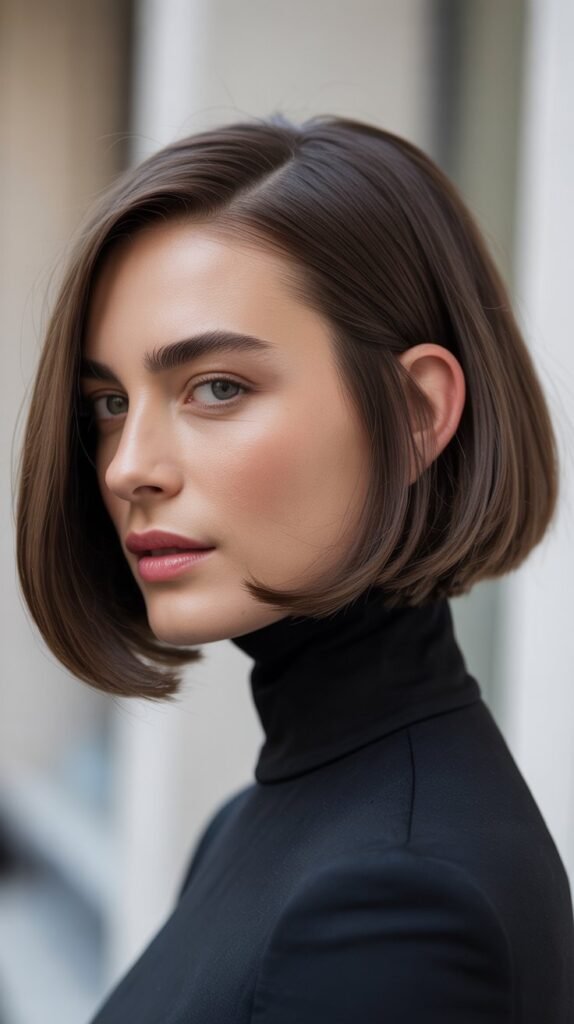 French Bob with Hidden Undercut