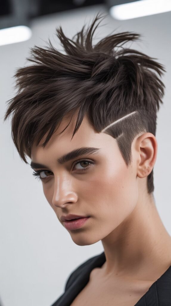 The Mohawk-Inspired Pixie