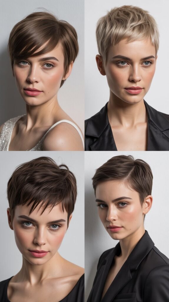 The Side-Swept Pixie