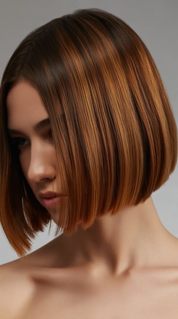 French Bob with Subtle Ombre