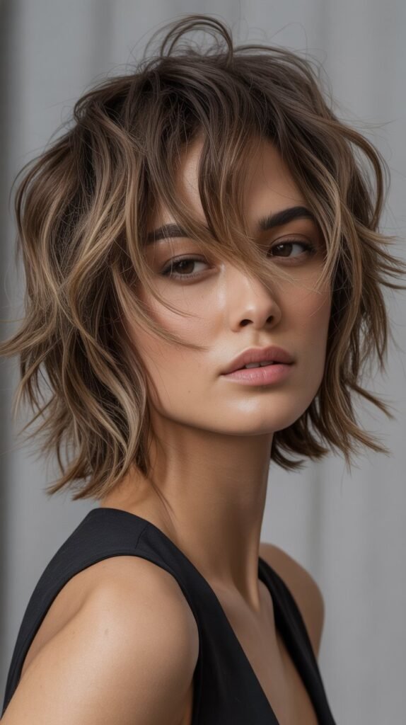 Disconnected Messy Bob