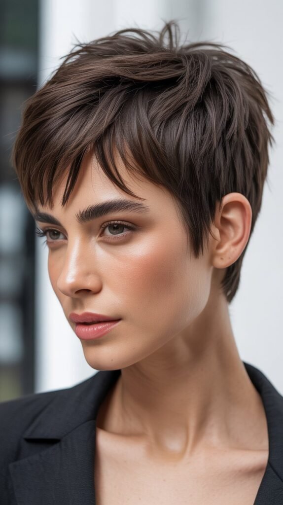 The Textured Fringe Pixie