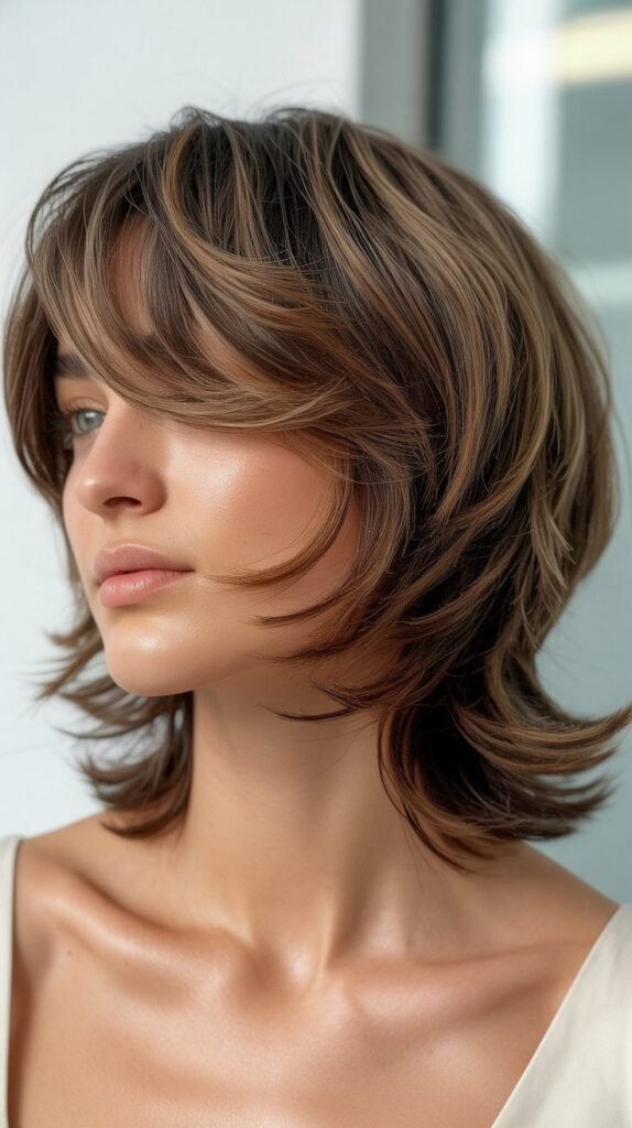 Layered Pixie-Lob Hybrid