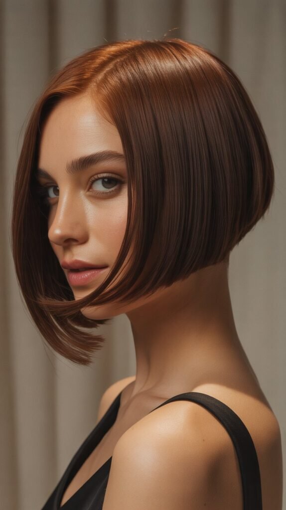 The Asymmetrical French Bob