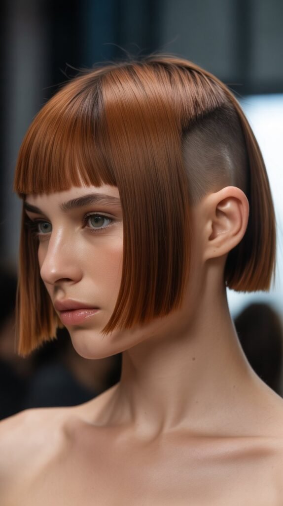 French Bob with Undercut