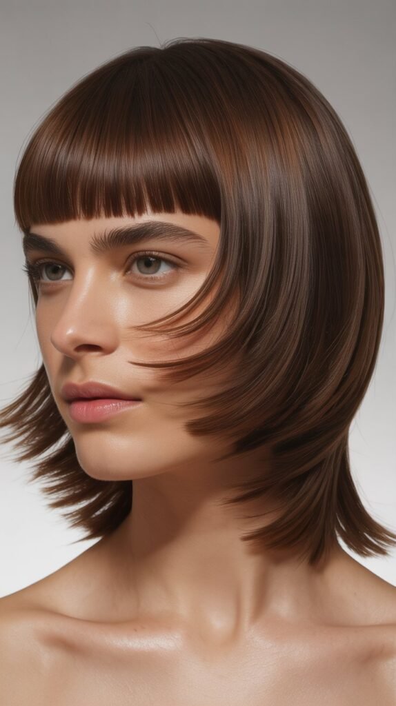 Graduated Bob Layers With Micro Fringe