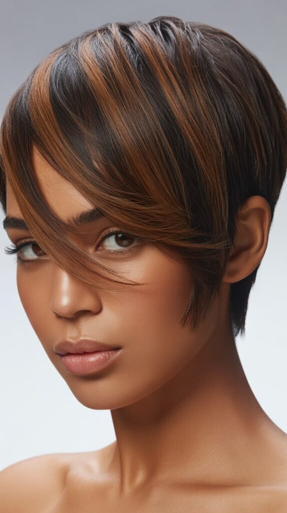 Mocha Highlights for Subtle Warmth