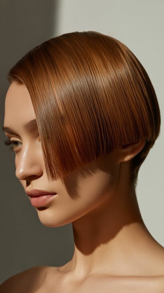 Asymmetrical French Bob