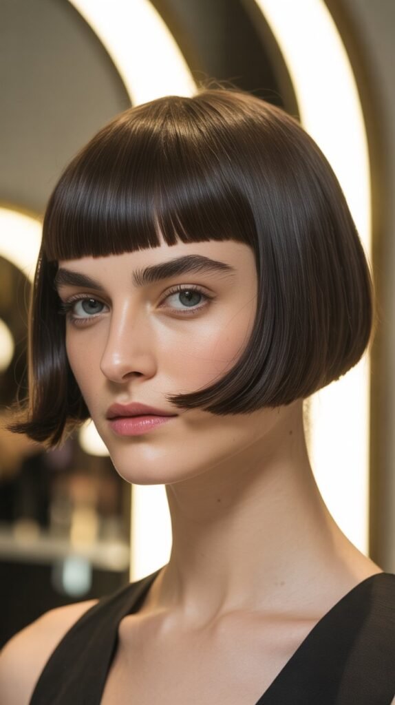 The French Bob with Micro Fringe