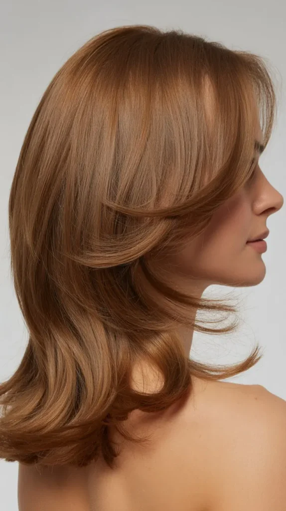 Shoulder-Length Cut With Thinned Ends