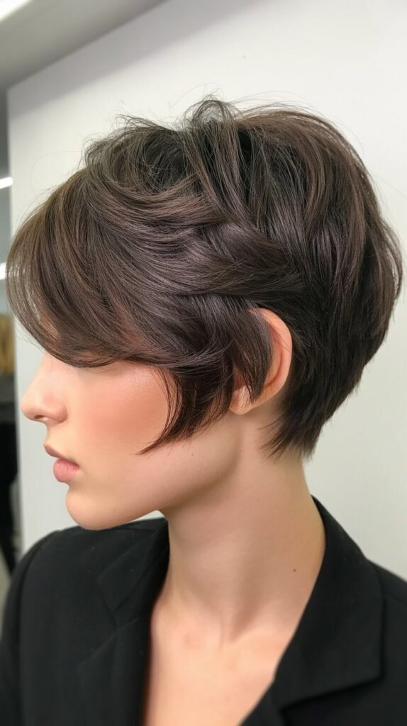Layered Pixie Cut