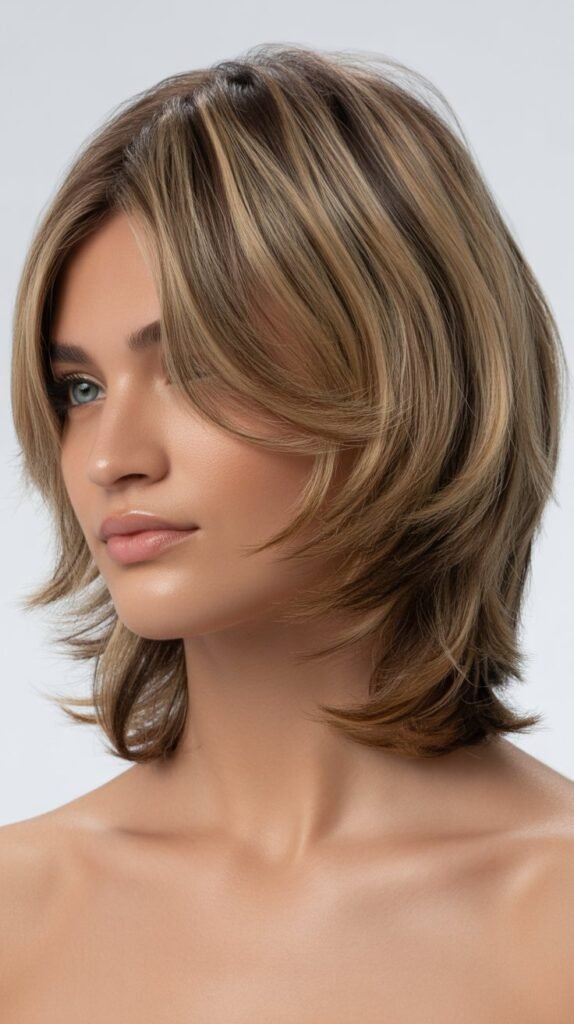 Layered Mullet (Modern Shullet)