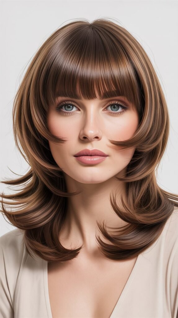 Feathered Layers With Full Fringe