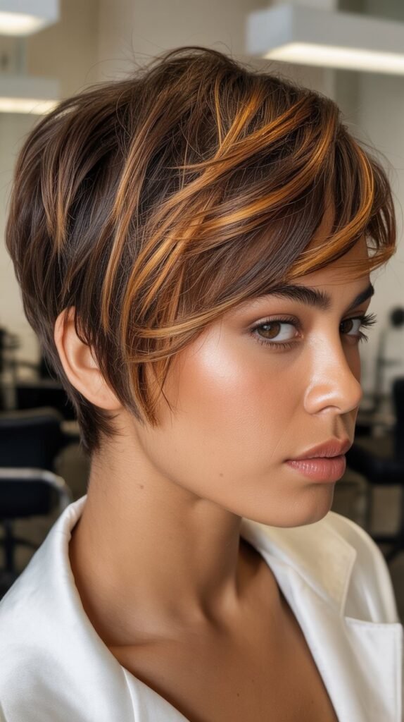Caramel Highlights for Warm Undertones