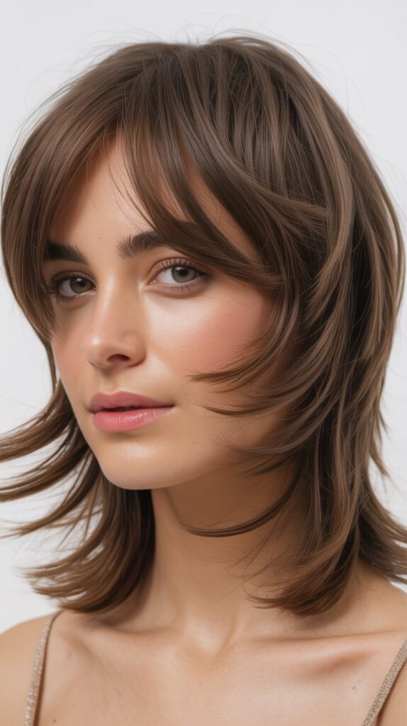  Modern Shag with Curtain Fringe