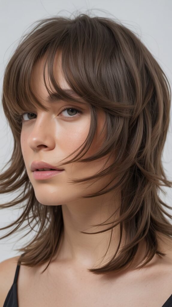 Shag with Layered Bangs