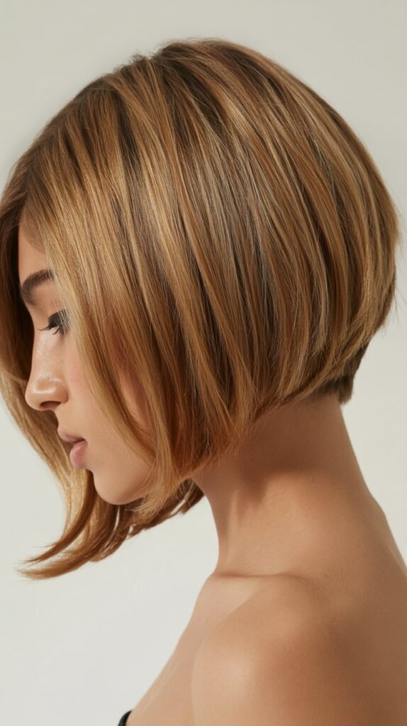 Layered Bob with Tapered Nape