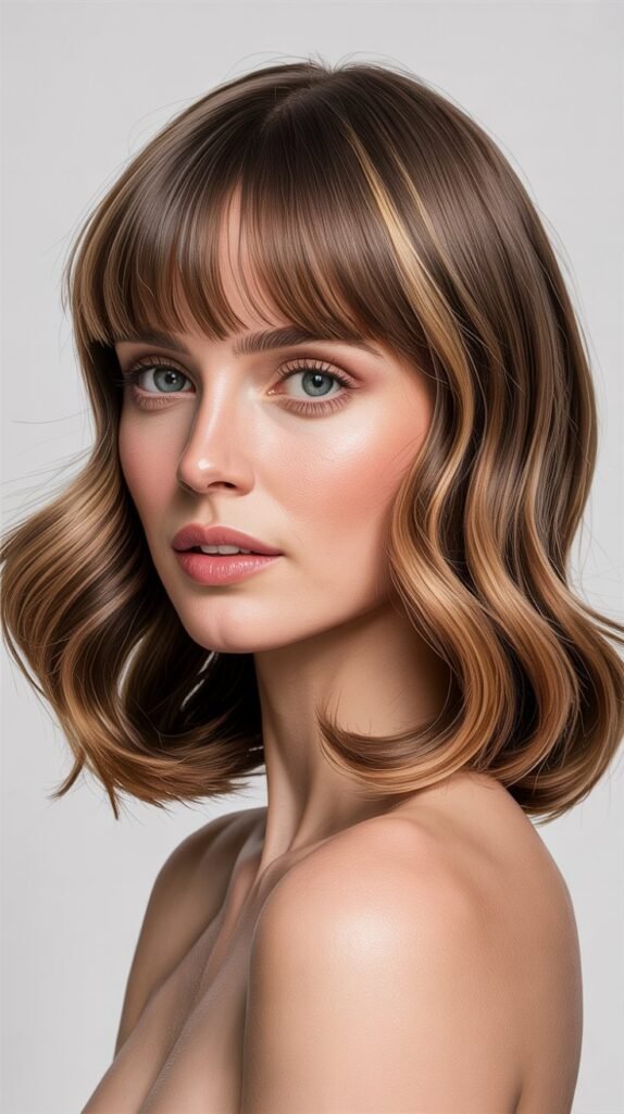 Piecey Curtain Bangs