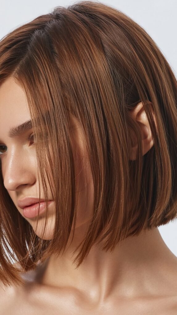 Layered Bob with Undercut