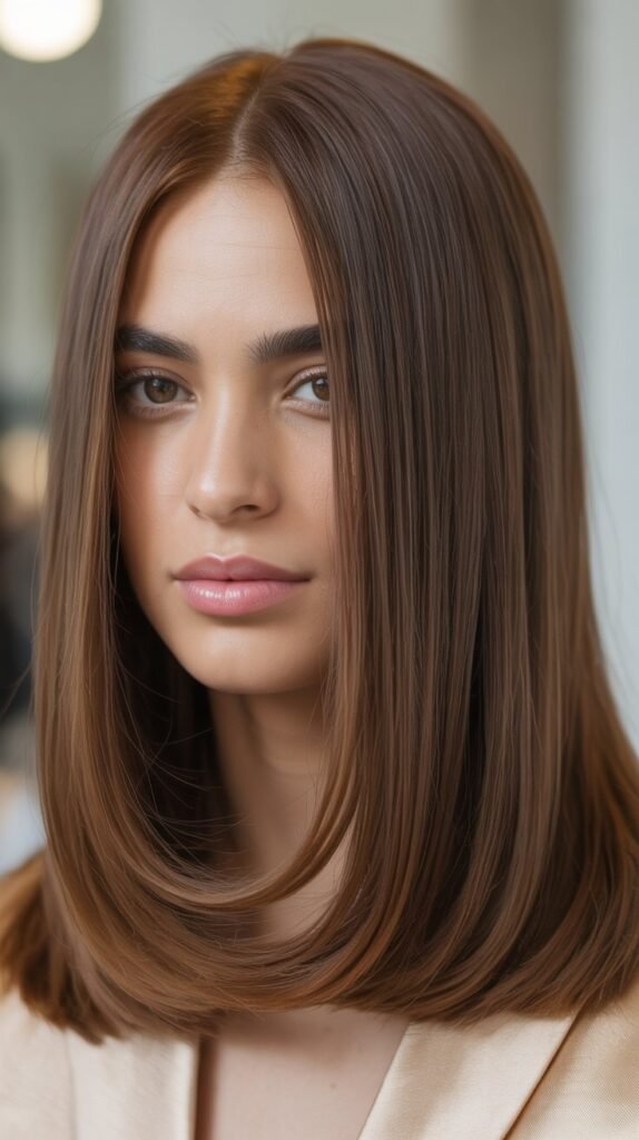  Straight Lob with Middle Part