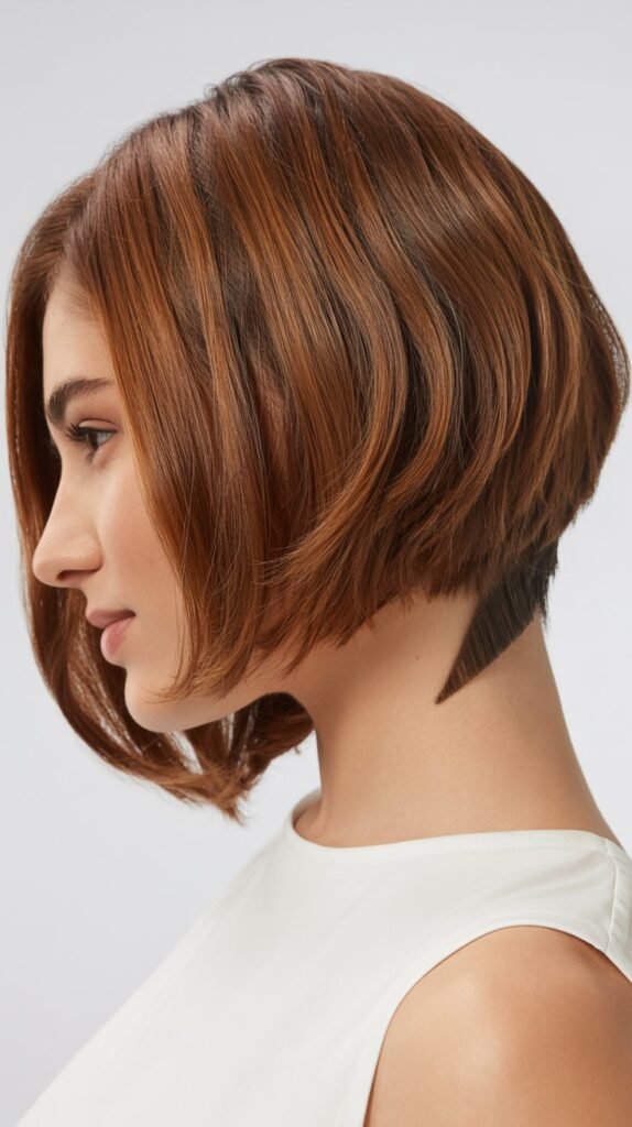 Layered Bob with Undercut