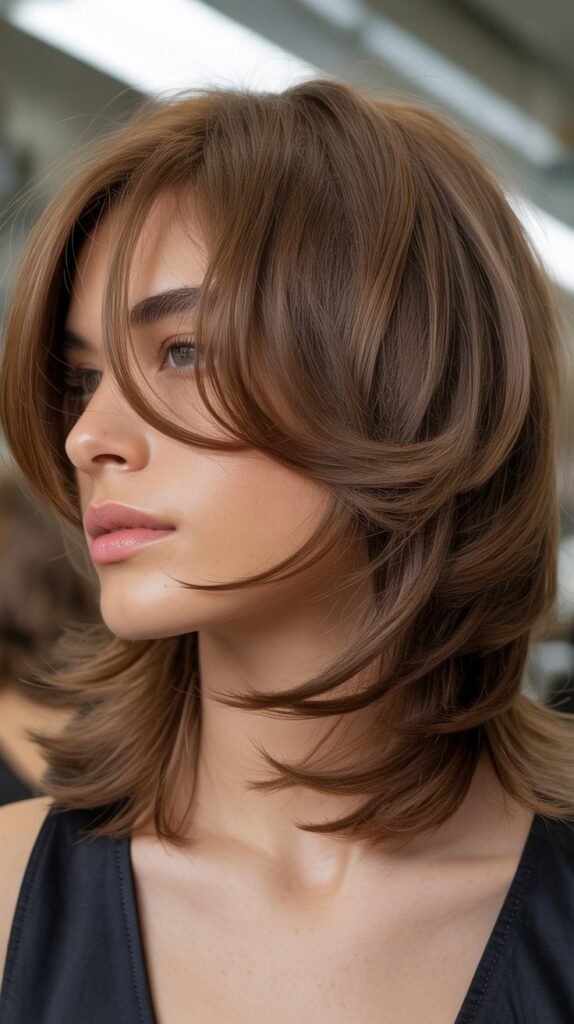 Layered Shag with Fringe