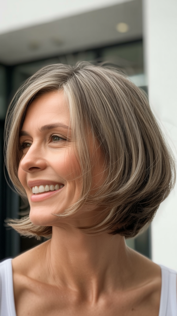 The Bob with Wispy Ends